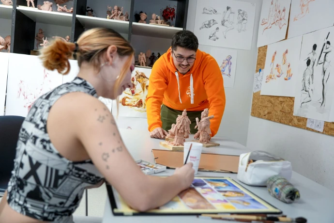 Journée portes ouvertes de l'ENAAI, école d'animation et de jeu vidéo — photo 4