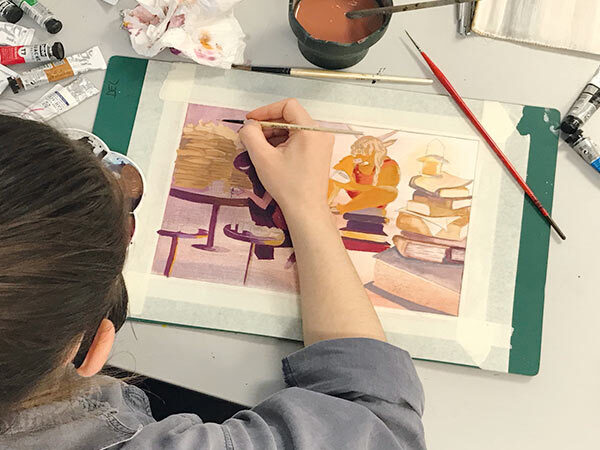 Stage de découverte des métiers de l'animation à l'ENAAI