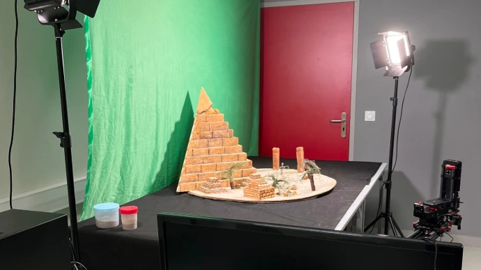Workshop stop motion à l'ENAAI